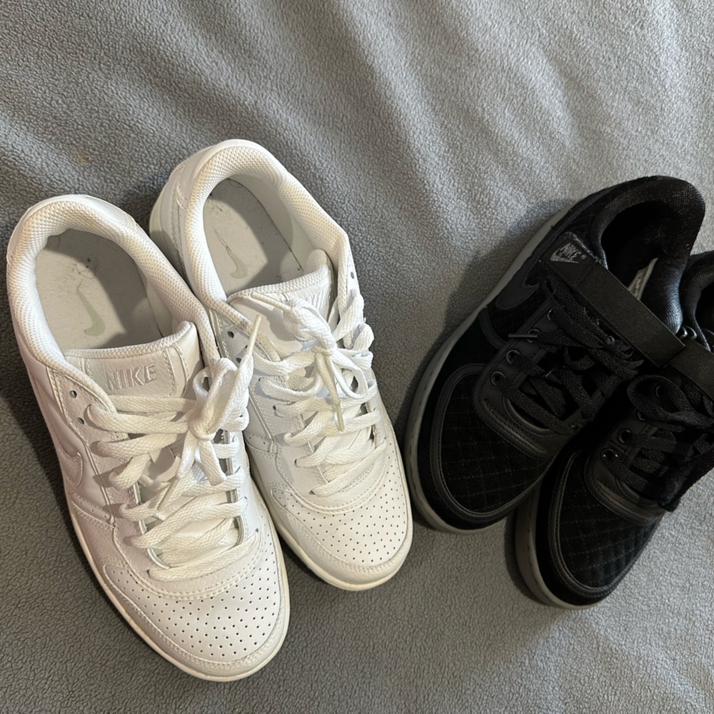Nike White & Black Low-Top Sneakers Duo - Picture 4 of 6